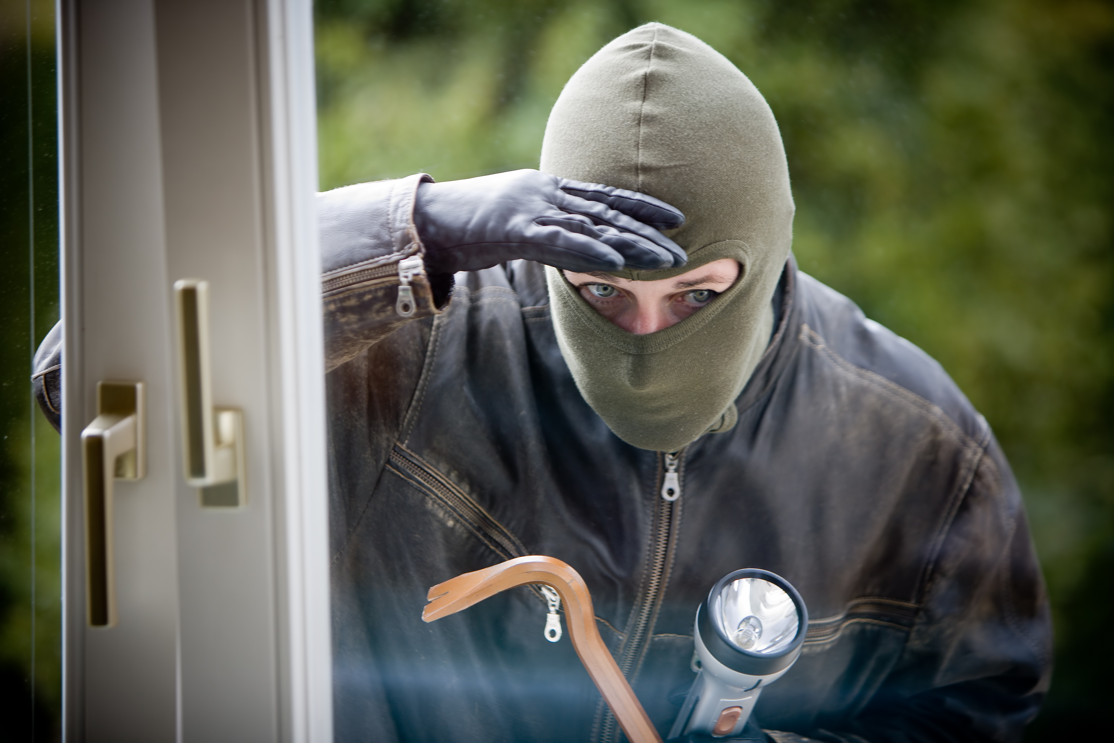 Burglars Be Aware - Our Home is Secured 1 Burglars